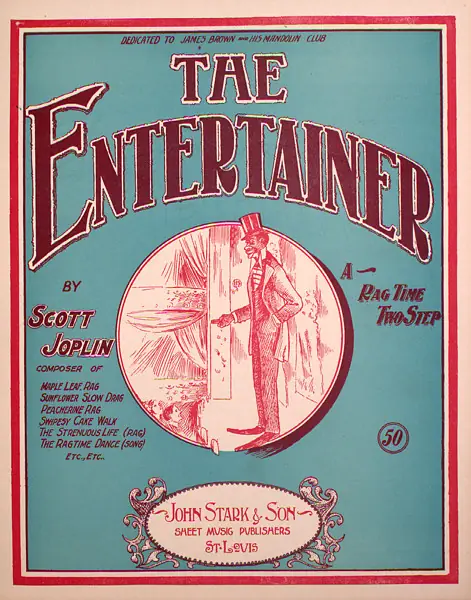 The Entertainer — First edition cover, John Stark & Son, 1902